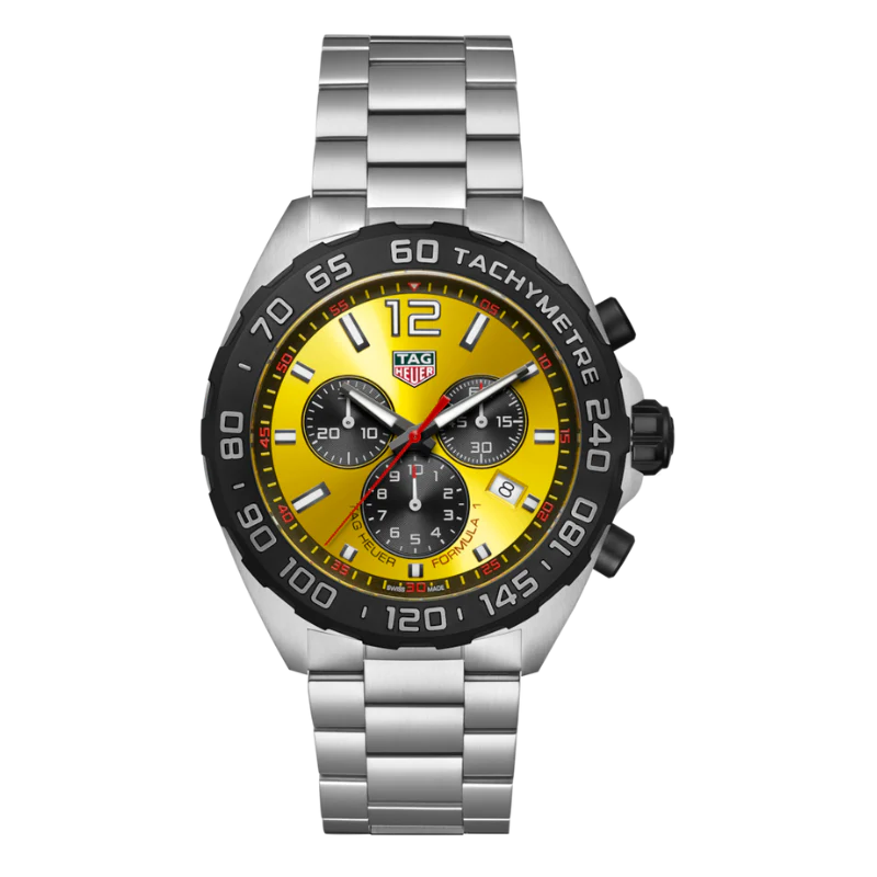 RELOJ DE LUJO CHRONOGRAPH AMARILLO