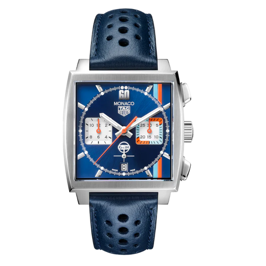 RELOJ DE LUJO MONACO CHRONOGRAPH AZUL